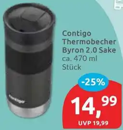 Budni Contigo Thermobecher Byron 2.0 Sake Angebot