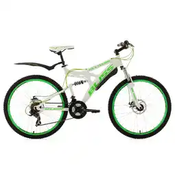 Netto Marken-Discount KS Cycling Fully Mountainbike Bliss 26 Zoll weiß-grün Angebot
