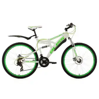 Netto Marken-Discount KS Cycling Fully Mountainbike Bliss 26 Zoll weiß-grün Angebot