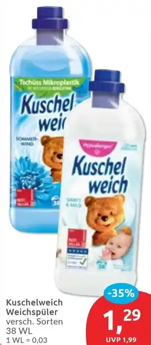 Budni Kuschelweich Weichspüler Angebot