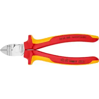 Netto Marken-Discount Knipex Schneid-Zange Abisolier-Seitenschneider 14 26 160 Angebot