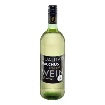 Netto Marken-Discount Bacchus Rheinhessen Qualitätswein weiß 11,0% Vol. 1 Liter - Inhalt: 6 Flaschen Angebot