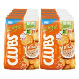 Netto Marken-Discount Lorenz Party Clubs Knabberspaß Sesam 180g, 12 Pack Angebot