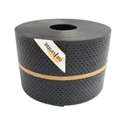 Netto Marken-Discount zaun zu Sichtschutz Polyal ECO Gelocht 15 Prozent Streifen Schwarz 50m Angebot