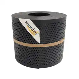 Netto Marken-Discount zaun zu Sichtschutz Polyal ECO Gelocht QUADRAT Streifen Schwarz 26m Angebot