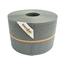 Netto Marken-Discount zaun zu Sichtschutz Polyal ECO Gelocht QUADRAT Streifen Salbei 50m Angebot