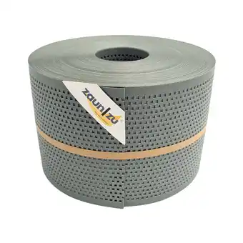 Netto Marken-Discount zaun zu Sichtschutz Polyal ECO Gelocht QUADRAT Streifen Salbei 50m Angebot