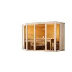 Netto Marken-Discount Karibu Innensauna Inara inkl. Saunaofen 9kW integr. Steuerung Angebot