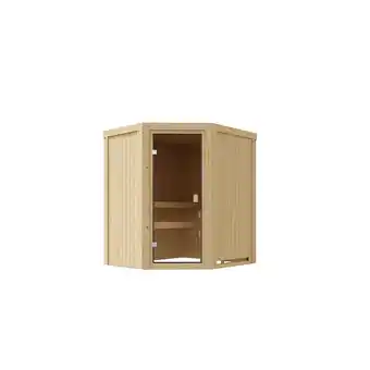 Netto Marken-Discount Karibu Innensauna Divna inkl. Saunaofen 3,6kW integr. Steuerung Angebot