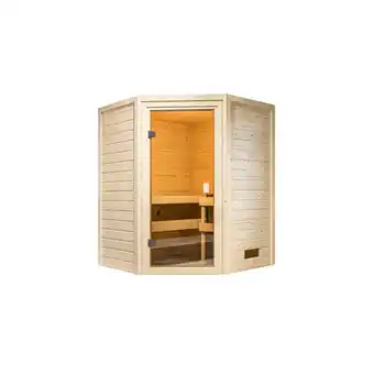 Netto Marken-Discount Karibu Innensauna Danika inkl. Saunaofen 3,6kW integr. Steuerung Angebot
