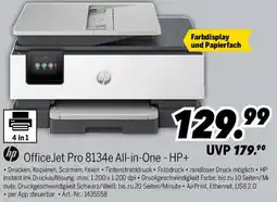 MEDIMAX hp OfficeJet Pro 8134e All-in-One - HP+ Angebot