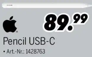 MEDIMAX Apple Pencil USB-C Angebot