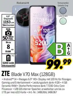 MEDIMAX ZTE Blade V70 Max (128GB) Angebot