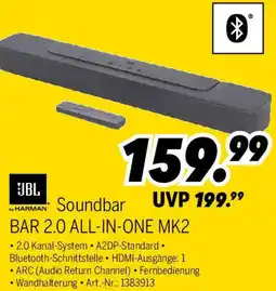 MEDIMAX JBL Soundbar BAR 2.0 ALL-IN-ONE MK2 Angebot