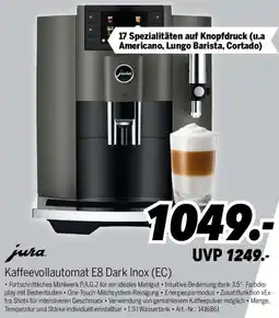 MEDIMAX jura Kaffeevollautomat E8 Dark Inox (EC) Angebot