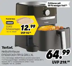 MEDIMAX Tefal Heißluftfritteuse EY5018 EASY FRY & GRILL XL Angebot
