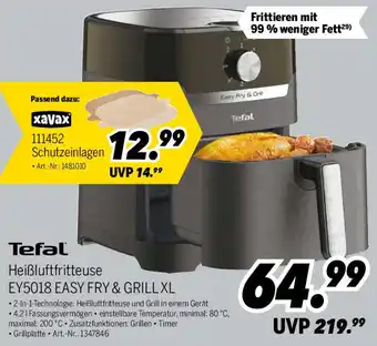 MEDIMAX Tefal Heißluftfritteuse EY5018 EASY FRY & GRILL XL Angebot