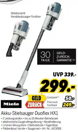 MEDIMAX Miele Akku-Stielsauger Duoflex HX1 Angebot