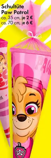 TEDi Schultüte Paw Patrol Angebot