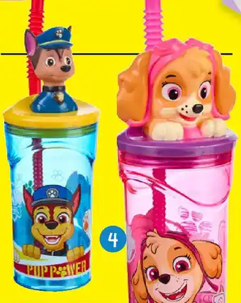 TEDi Halmbecher Paw Patrol, Pokemon oder Minecraft Angebot