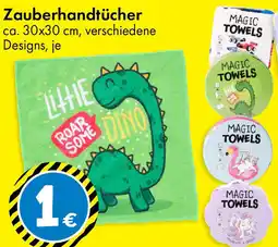 TEDi Zauberhandtücher Angebot