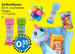 TEDi Seifenblasen Angebot