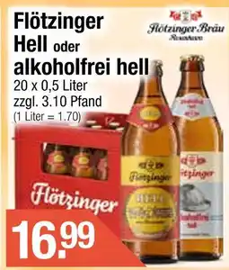 Getränke City Flötzinger bräu flötzinger hell Angebot