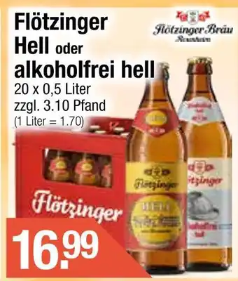Getränke City Flötzinger bräu flötzinger hell Angebot