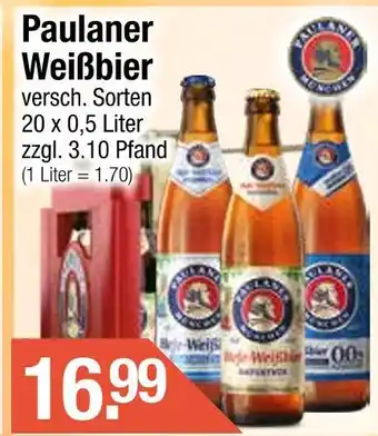 Getränke City Paulaner weißbier Angebot