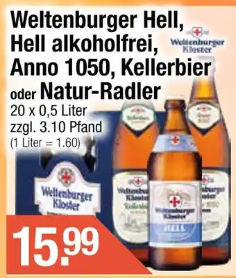 Getränke City Weltenburger kloster weltenburger hell Angebot