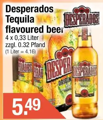 Getränke City Desperados tequila flavoured beer Angebot