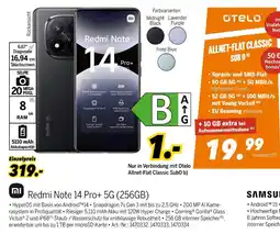 MEDIMAX Xiaomi redmi note 14 pro+ 5g (256gb) Angebot