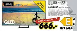 MEDIMAX Samsung gq55q72datxzg qled 4k tv Angebot
