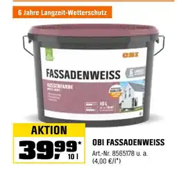 OBI Obi fassadenweiss Angebot