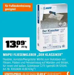 OBI Mapei fliesenkleber der klassiker Angebot