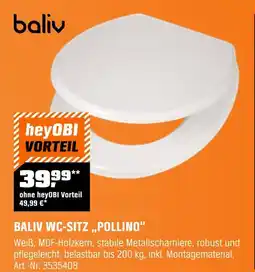 OBI Baliv wc-sitz pollino Angebot