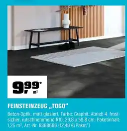 OBI Feinsteinzeug 'togo' Angebot