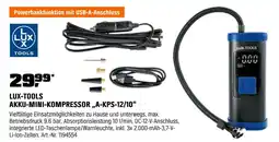 OBI Lux-tools akku-mini-kompressor a-kps-12/10 Angebot