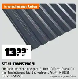OBI Stahl-trapezprofil Angebot