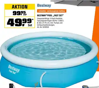 OBI Bestway pool 'fast set' Angebot