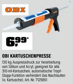 OBI Obi kartuschenpresse Angebot