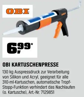 OBI Obi kartuschenpresse Angebot