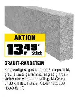 OBI Granit-randstein Angebot