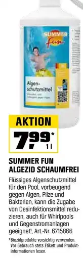 OBI Summer fun algezid schaumfrei Angebot