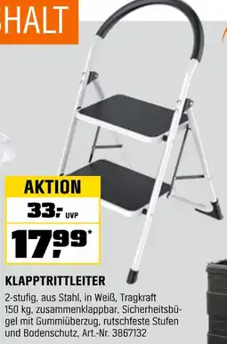 OBI Klapptrittleiter Angebot