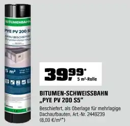 OBI Bitumen-schweißbahn „pye pv 200 s5“ Angebot