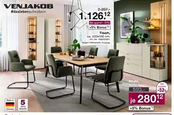 Möbel Inhofer Venjakob tisch Angebot