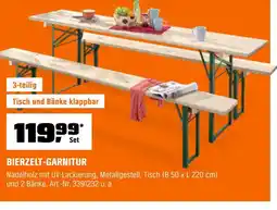OBI Bierzelt-garnitur Angebot