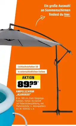 OBI Ampelschirm alvarado Angebot