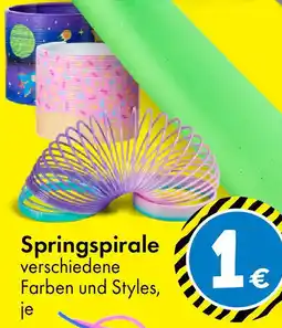 TEDi Springspirale Angebot